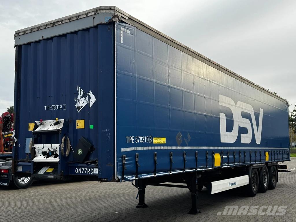 Krone Schuifzeil-Dak / SAF-Disc / Code XL / Huckepack نصف مقطورات بباب جانبي