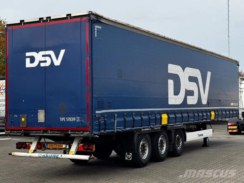 Krone Schuifzeil-Dak / SAF-Disc / Code XL / Huckepack نصف مقطورات بباب جانبي