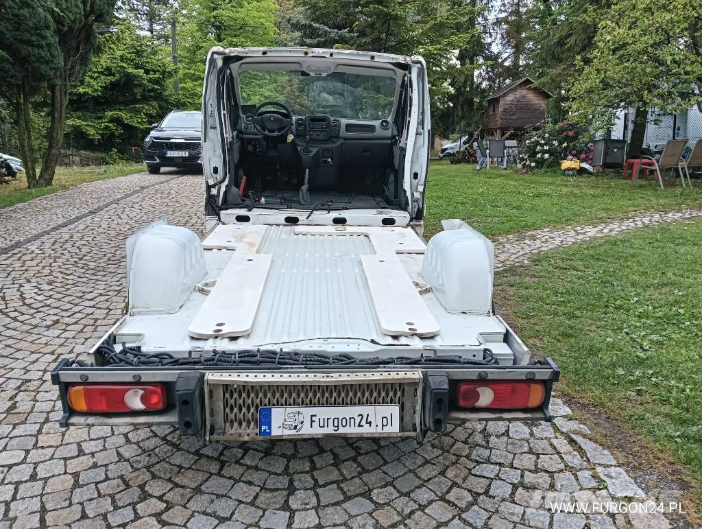 Renault TRAFIC PLATFORMA DO ZABUDOWY NR 904 شاحنة مقفلة