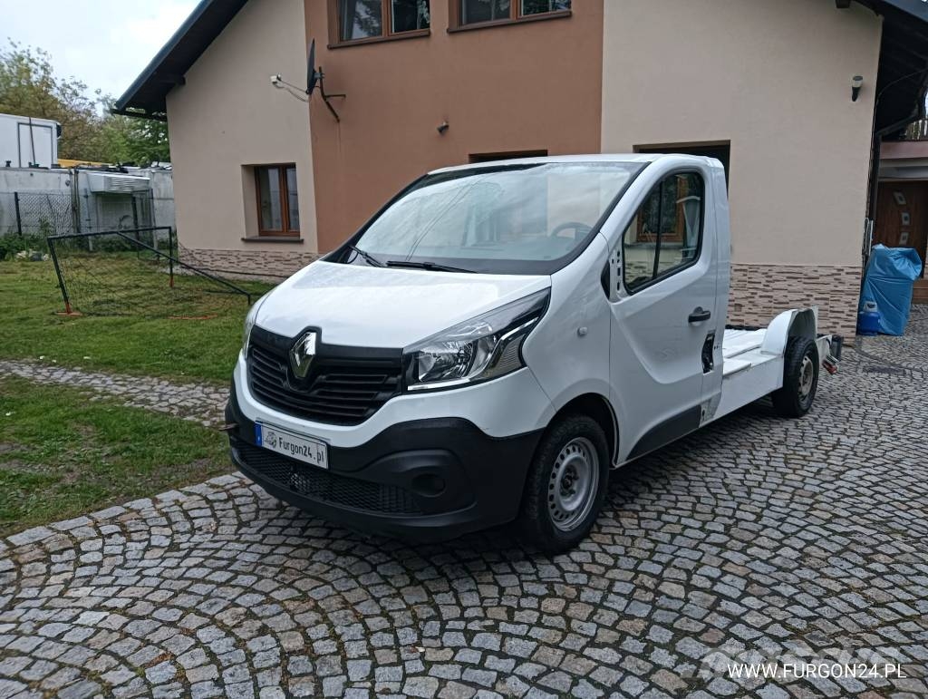 Renault TRAFIC PLATFORMA DO ZABUDOWY NR 904 شاحنة مقفلة
