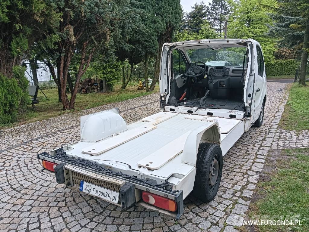 Renault TRAFIC PLATFORMA DO ZABUDOWY NR 904 شاحنة مقفلة