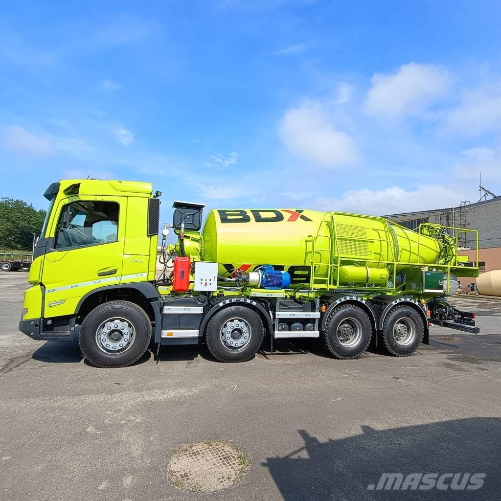Volvo FMX 8x4, Mining mixer / Tunnel mixer 混凝土搅拌车
