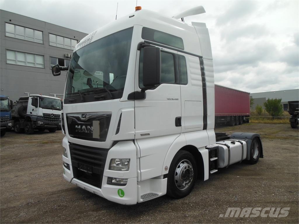 MAN TGX 18.460 XXL, LowDeck, Retarder Vetopöytäautot