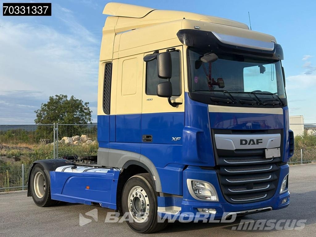 DAF XF 480 4X2 SC 2x Tanks Standklima ACC Alcoa's Camiones tractor