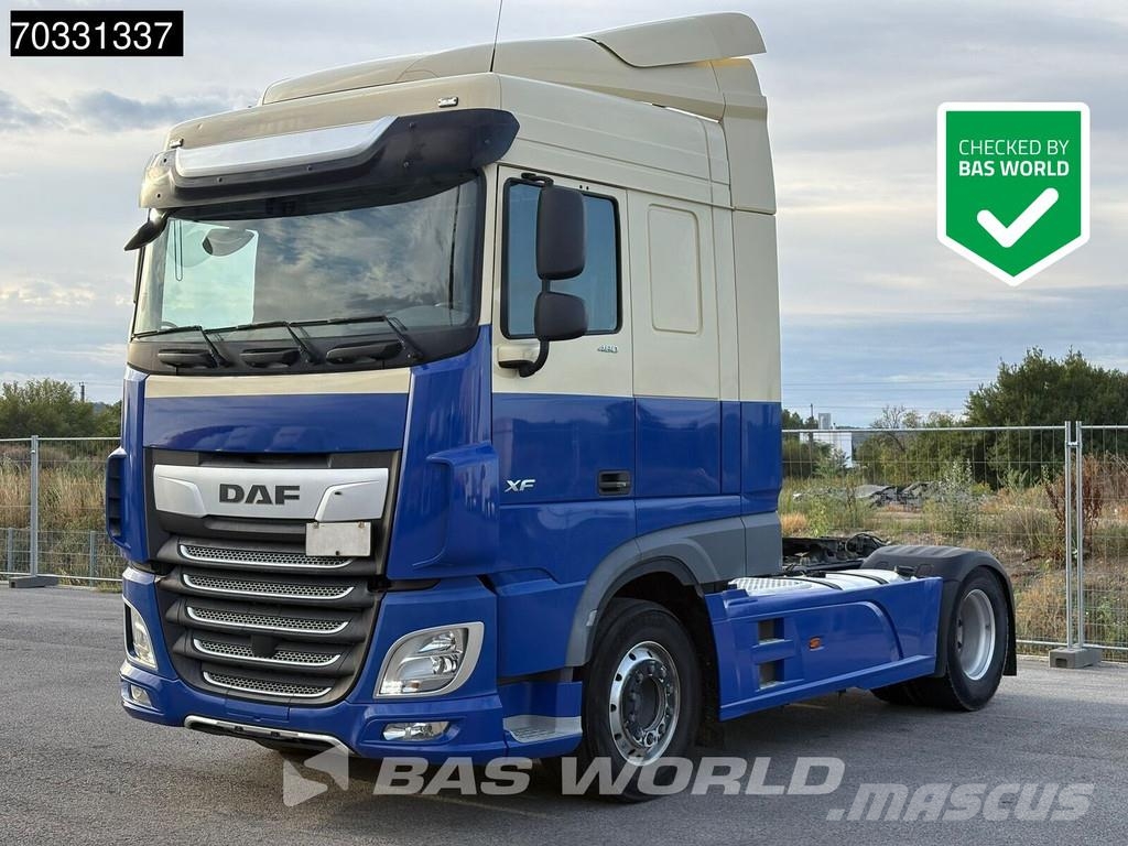 DAF XF 480 4X2 SC 2x Tanks Standklima ACC Alcoa's Camiones tractor