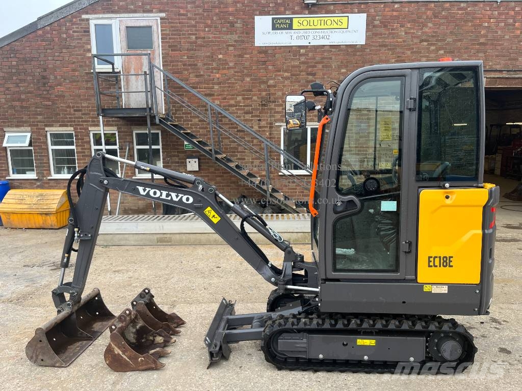 Volvo EC 18 E Mini bageri <7t