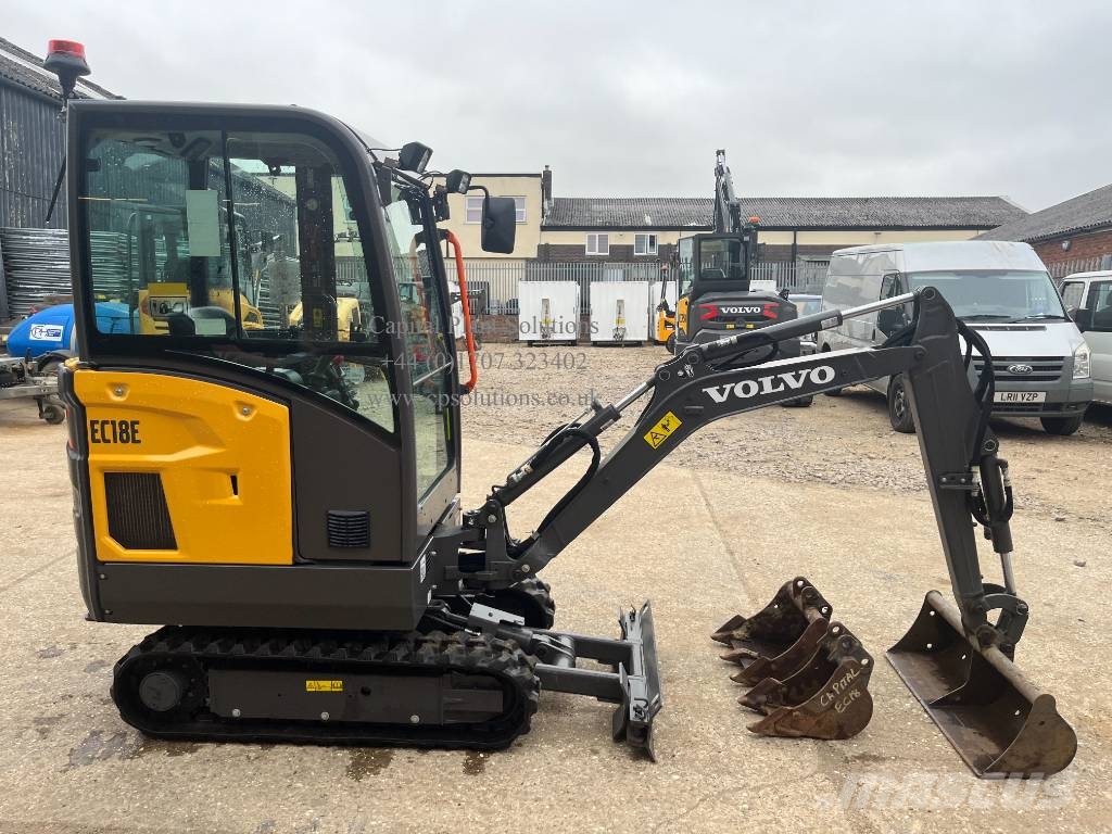 Volvo EC 18 E Mini bageri <7t