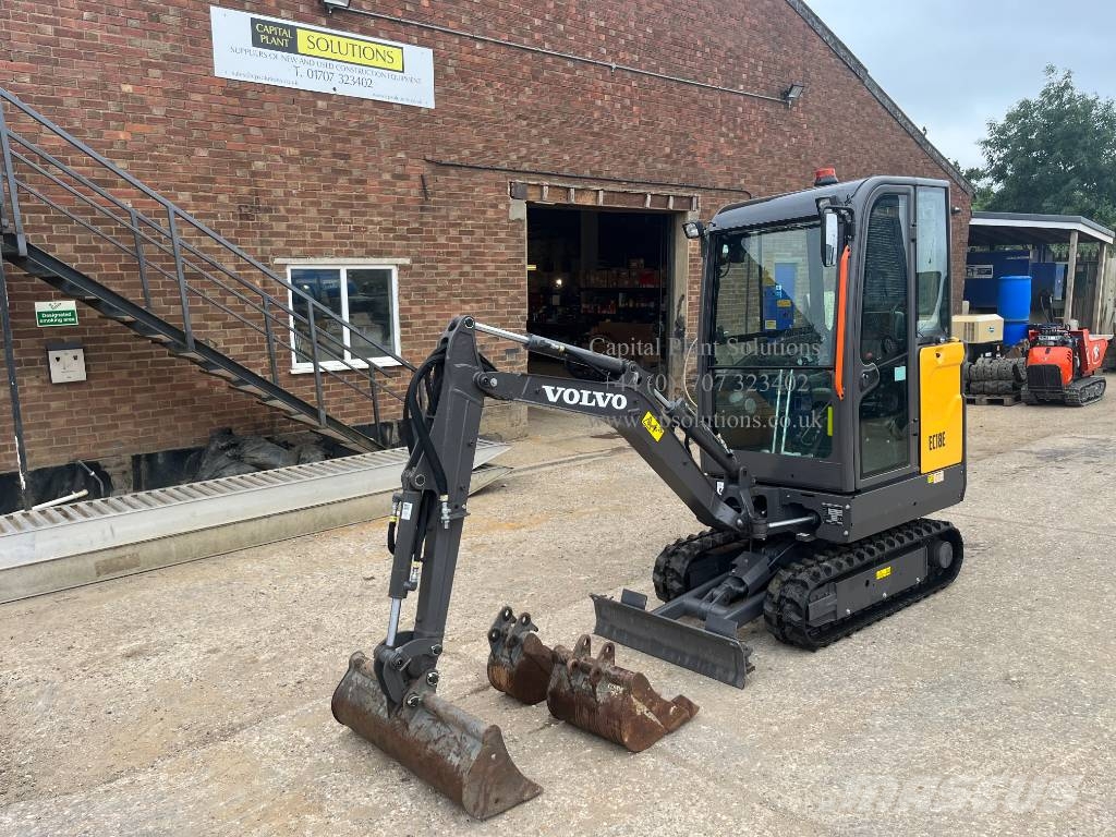 Volvo EC 18 E Mini bageri <7t