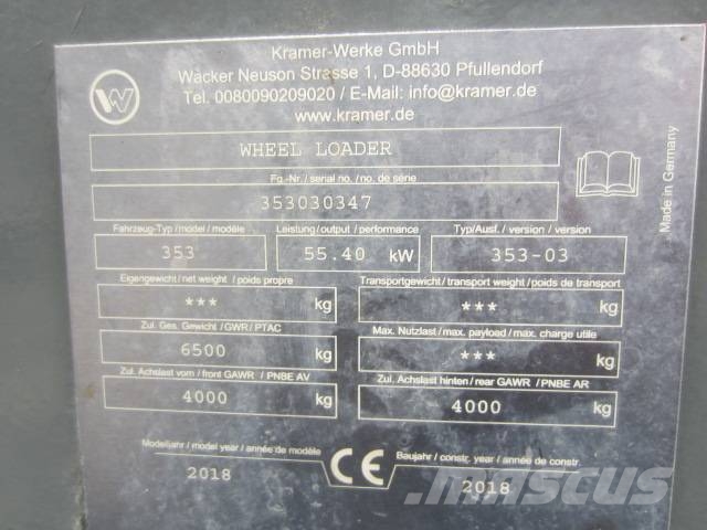 Kramer 5085T رافعة تلسكوبية