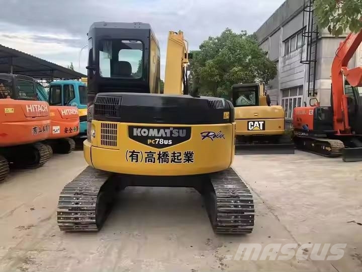 Komatsu PC78US-6 中型油圧ショベル 7ｔ-12ｔ（ユンボ・パワーショベル・バックホー）