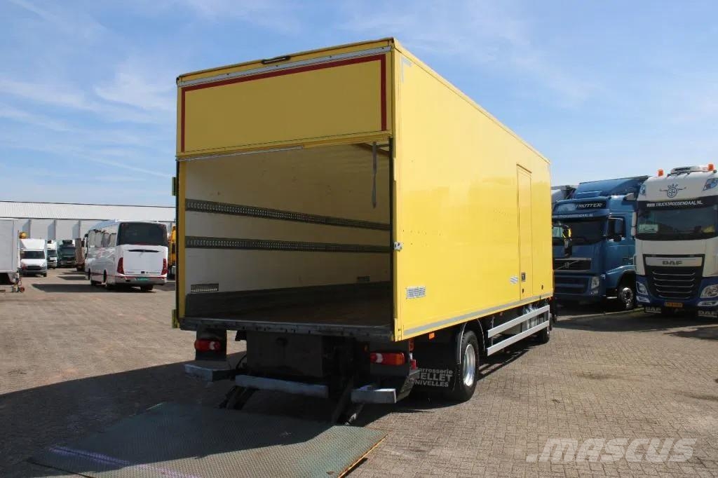 Iveco Eurocargo 120E21 + Euro 6 + Dhollandia Lift + euro شاحنات ذات هيكل صندوقي