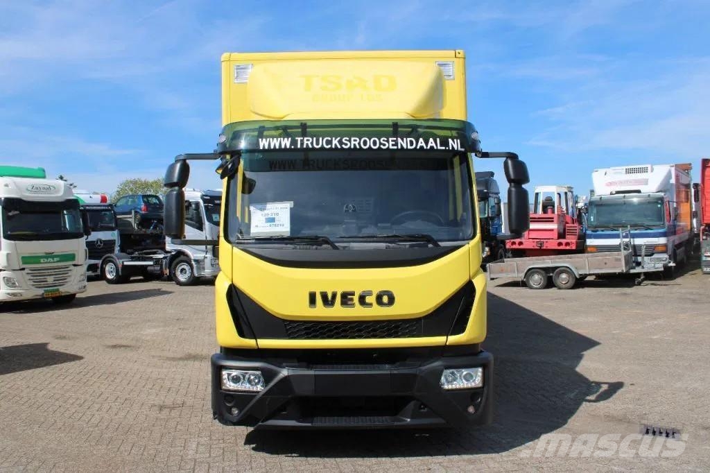Iveco Eurocargo 120E21 + Euro 6 + Dhollandia Lift + euro شاحنات ذات هيكل صندوقي
