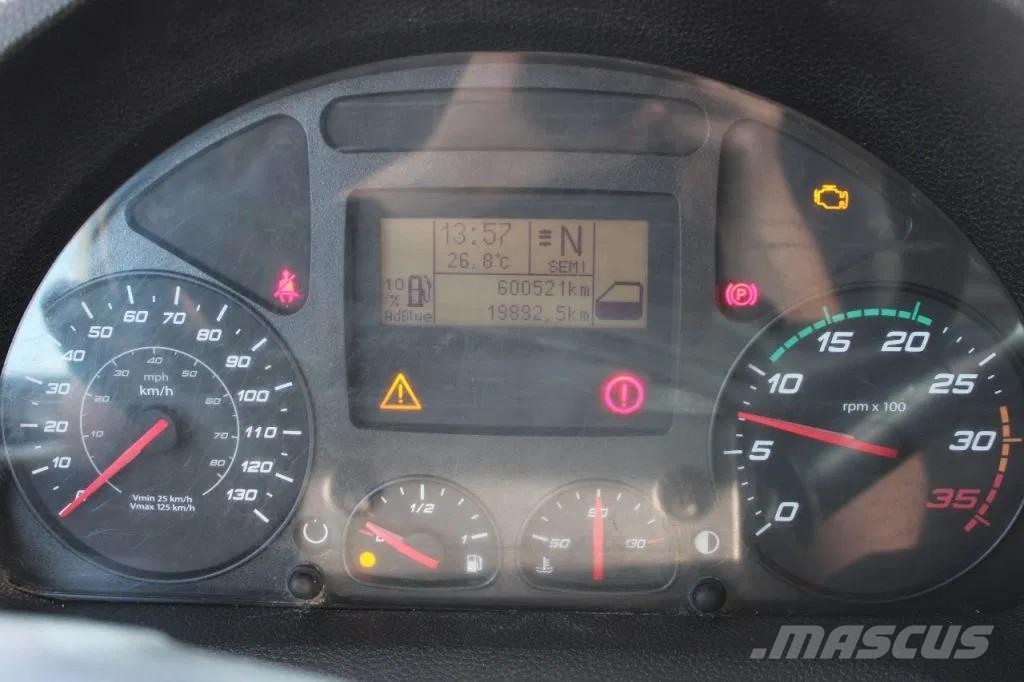 Iveco Eurocargo 120E21 + Euro 6 + Dhollandia Lift + euro شاحنات ذات هيكل صندوقي