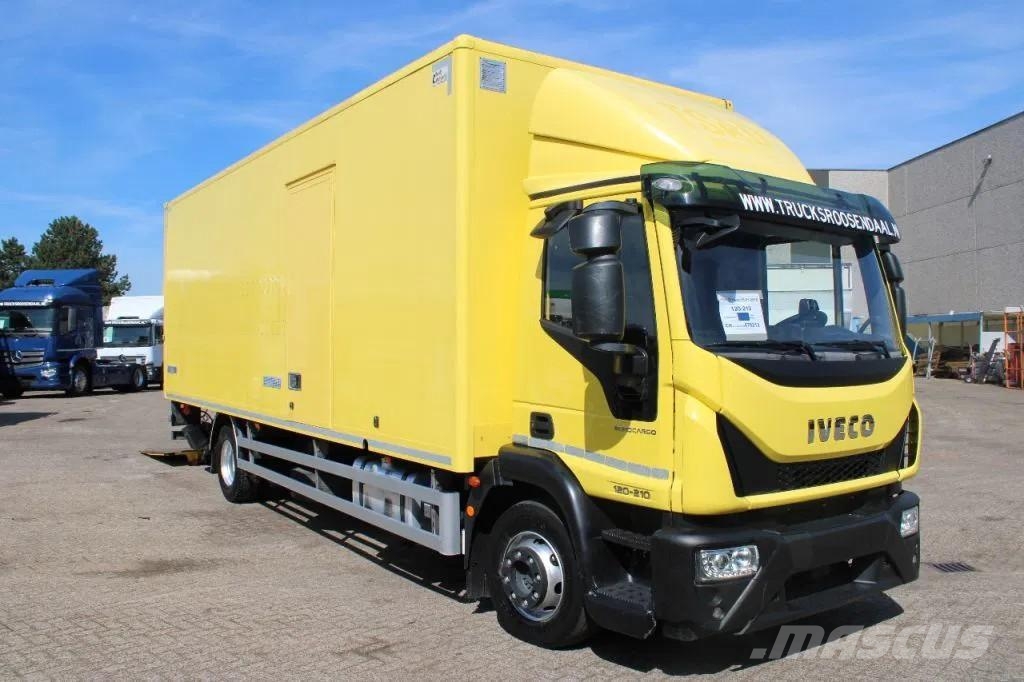 Iveco Eurocargo 120E21 + Euro 6 + Dhollandia Lift + euro شاحنات ذات هيكل صندوقي
