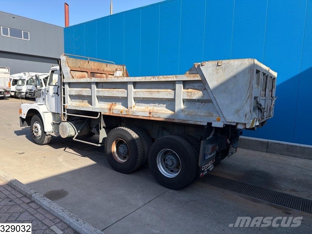 Volvo N 1064 6x4, leaf suspension, PTO, hydraulics شاحنات قلابة