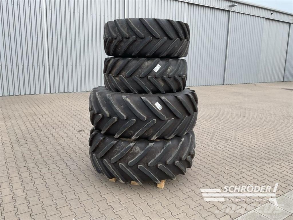Fendt 480/65 R24 + 600/65 R34 MICHELIN Pneumatiky, kolesá a ráfiky
