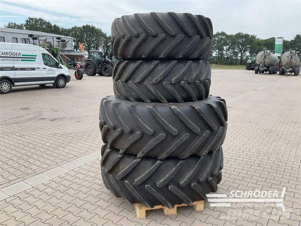 Fendt 480/65 R24 + 600/65 R34 MICHELIN Pneumatiky, kolesá a ráfiky