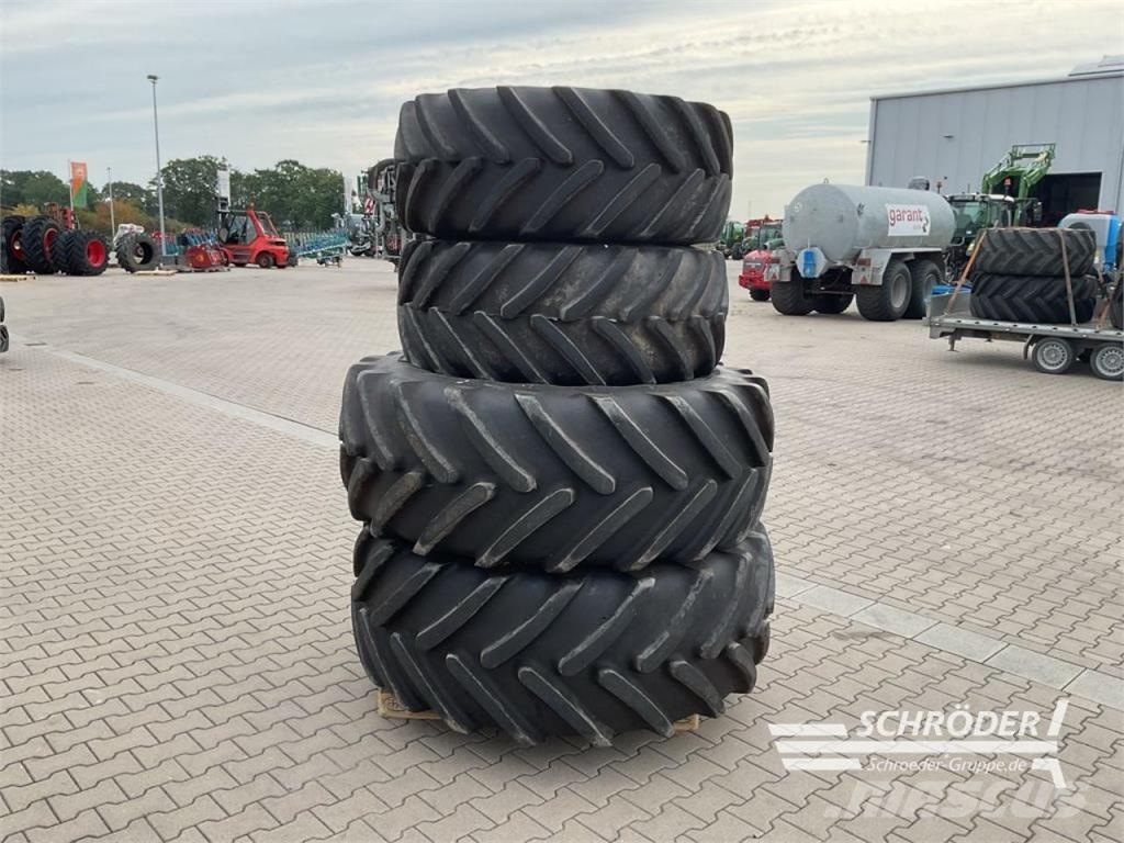 Fendt 480/65 R24 + 600/65 R34 MICHELIN Pneumatiky, kolesá a ráfiky