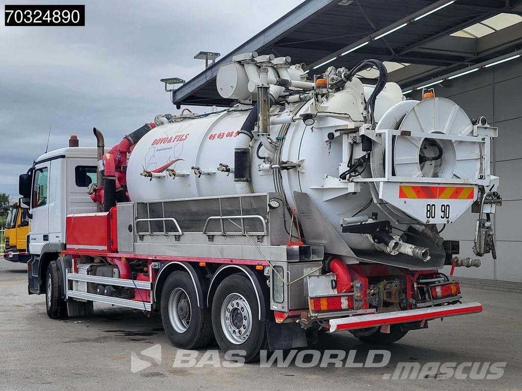 Mercedes-Benz Actros 2544 6X2 Vacuum truck Saug und druck Aufbau 콤비/진공 트럭