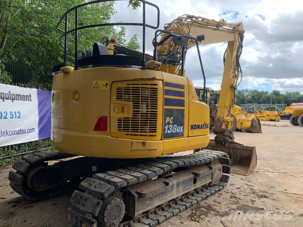 Komatsu PC138US-11 Vikšriniai ekskavatoriai