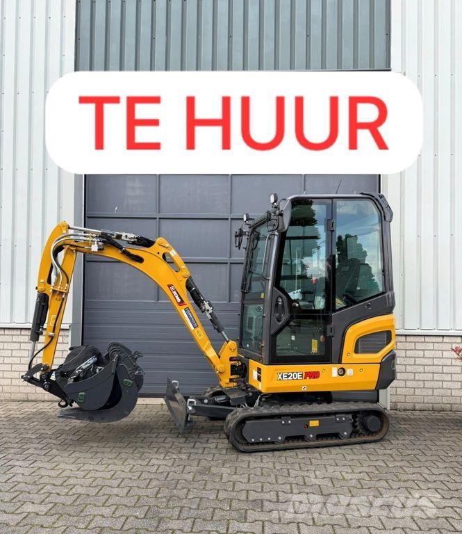 XCMG Verhuur | huur 2t graafmachine €115 dag Špeciálne bagre