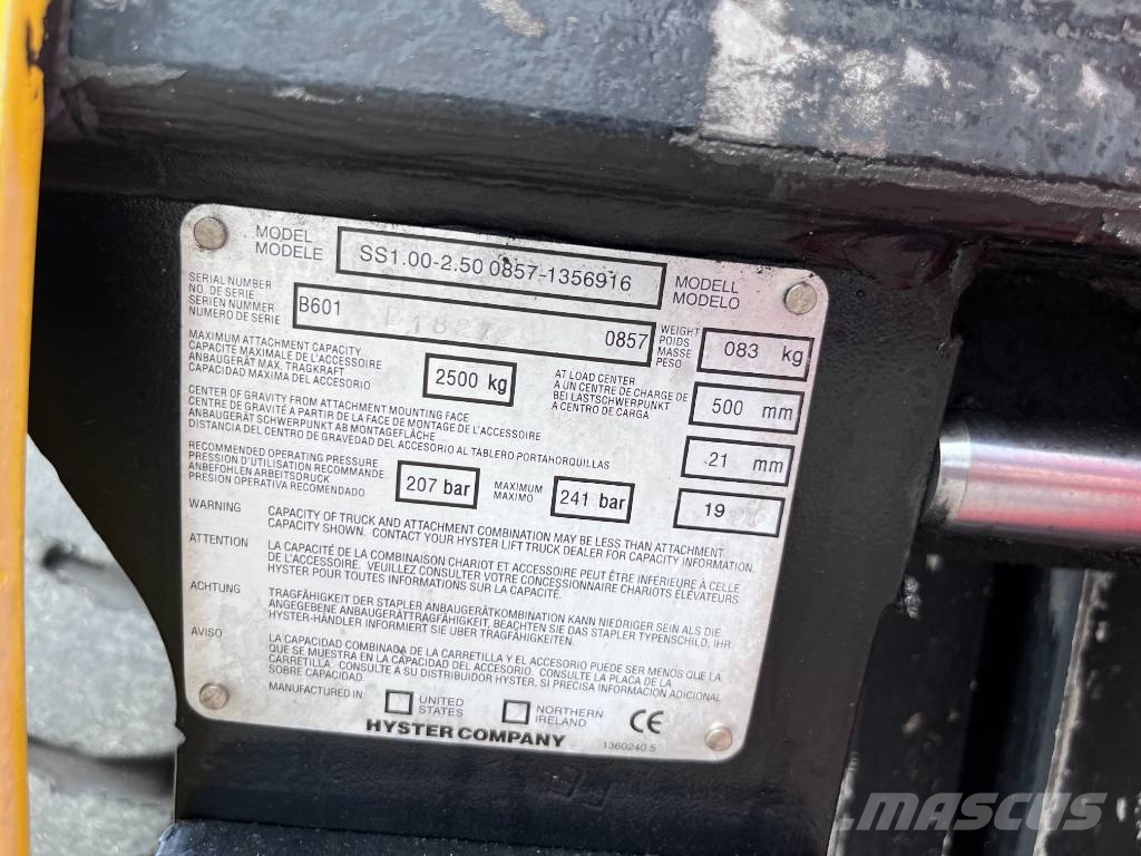 Hyster A 1.50 XL 1500kg E-heftruck Ηλεκτρικά περονοφόρα ανυψωτικά κλαρκ