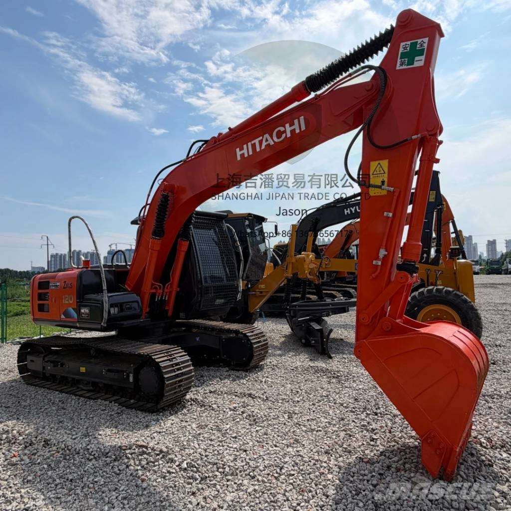 Hitachi ZX 120 Gravemaskiner på larvebånd