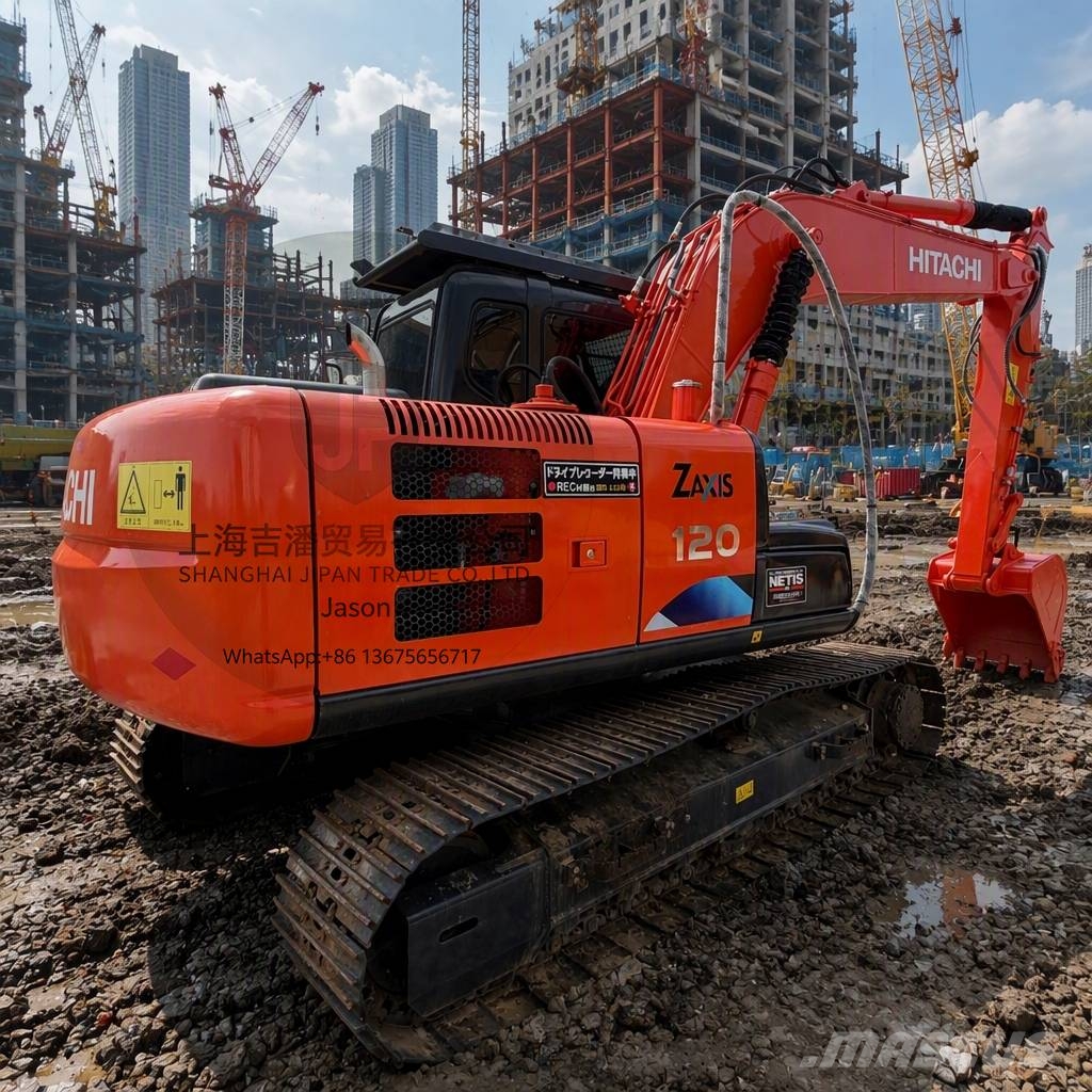 Hitachi ZX 120 Gravemaskiner på larvebånd