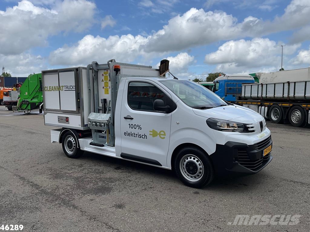 Peugeot E-Expert 100% elektrisch kippende zijlader Απορριμματοφόρα