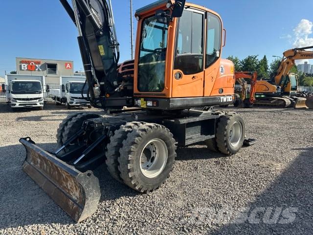 Terex / Schaeff TW 110 Mobilbagger 49.900 EUR / AC Ratiniai ekskavatoriai