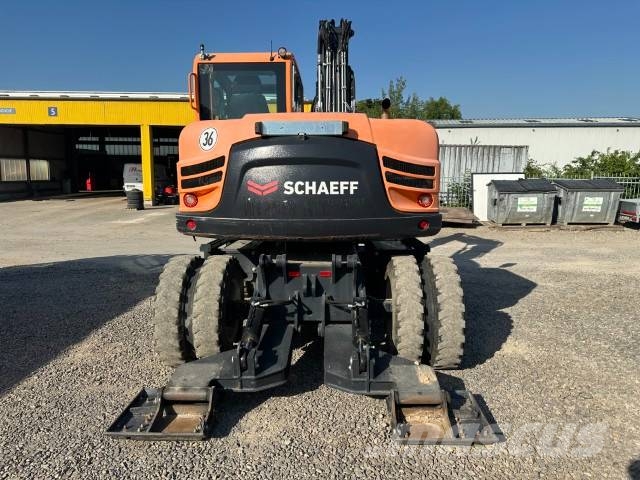 Terex / Schaeff TW 110 Mobilbagger 49.900 EUR / AC Ratiniai ekskavatoriai