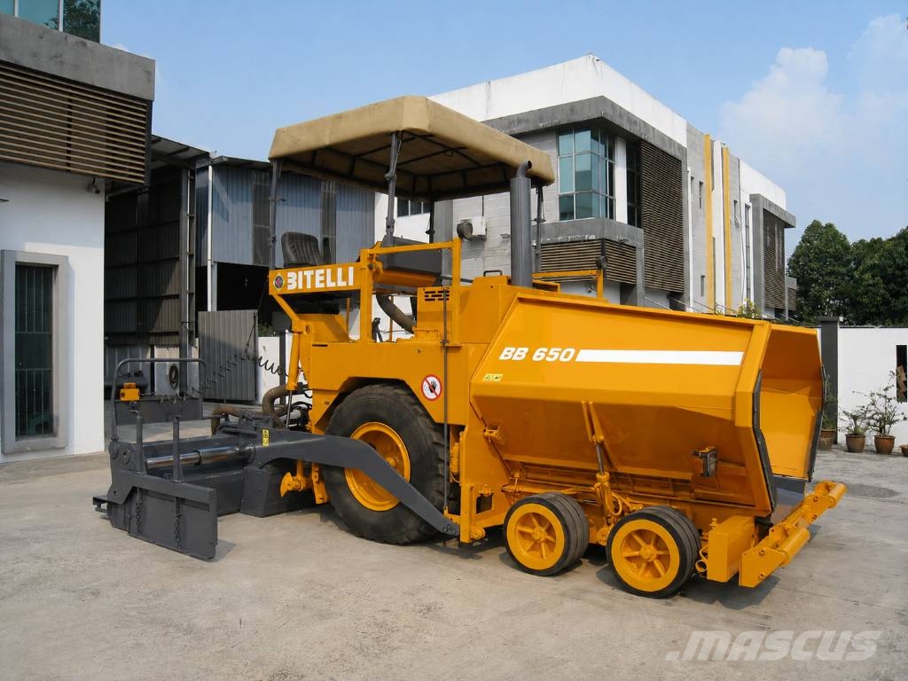 Bitelli BB 650 Asphalt pavers