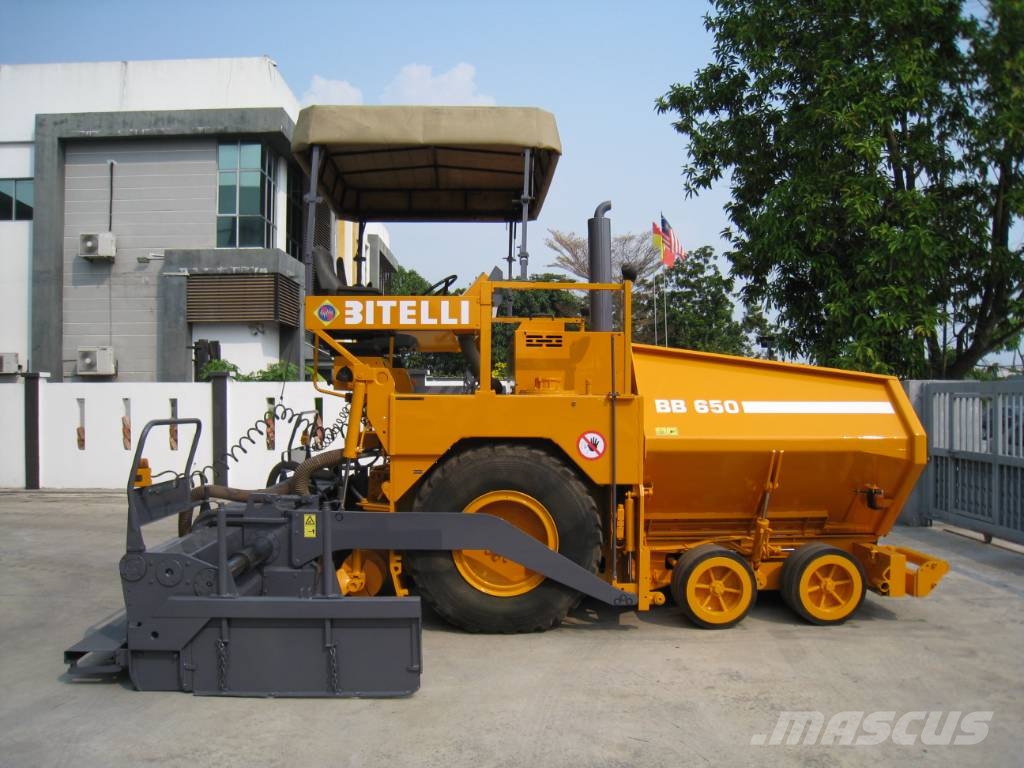 Bitelli BB 650 Asphalt pavers