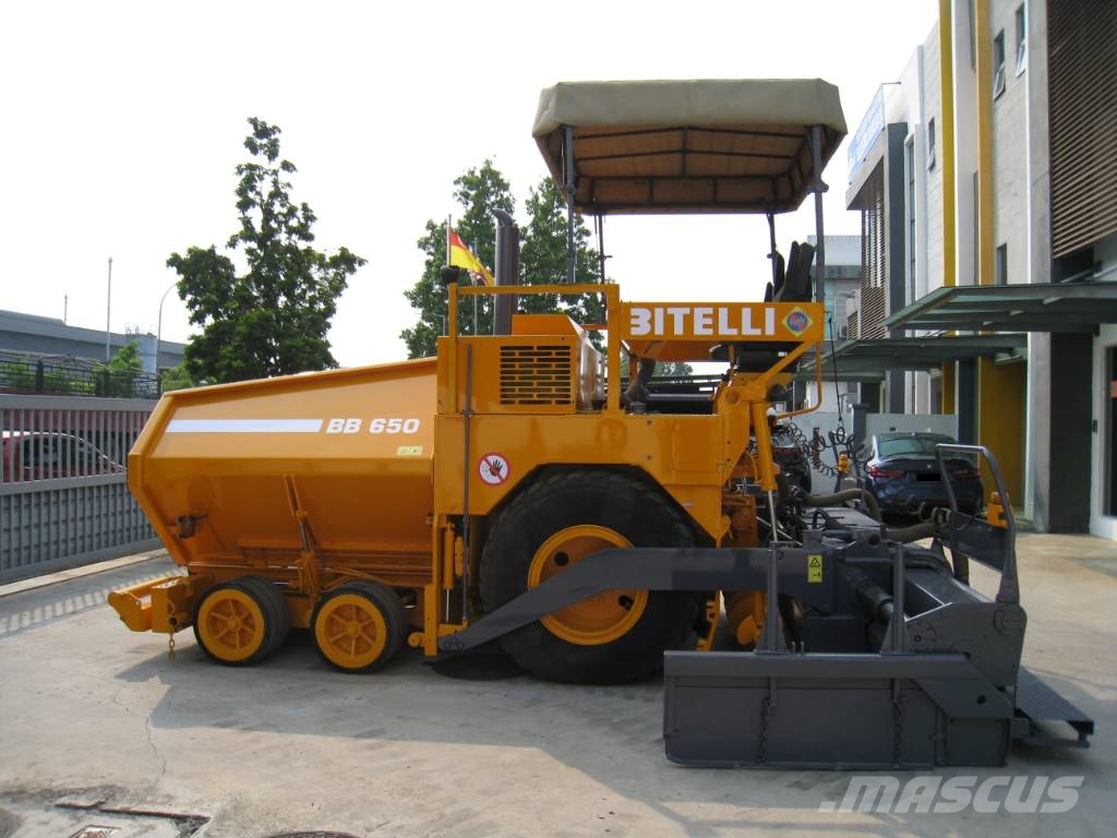 Bitelli BB 650 Asphalt pavers