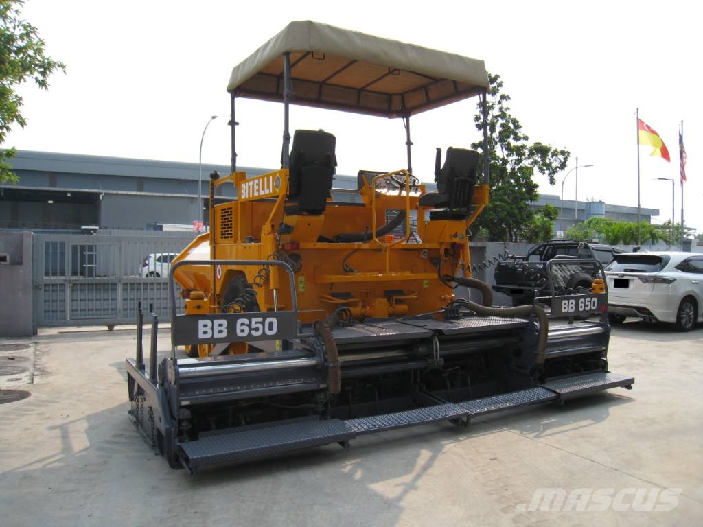 Bitelli BB 650 Asphalt pavers