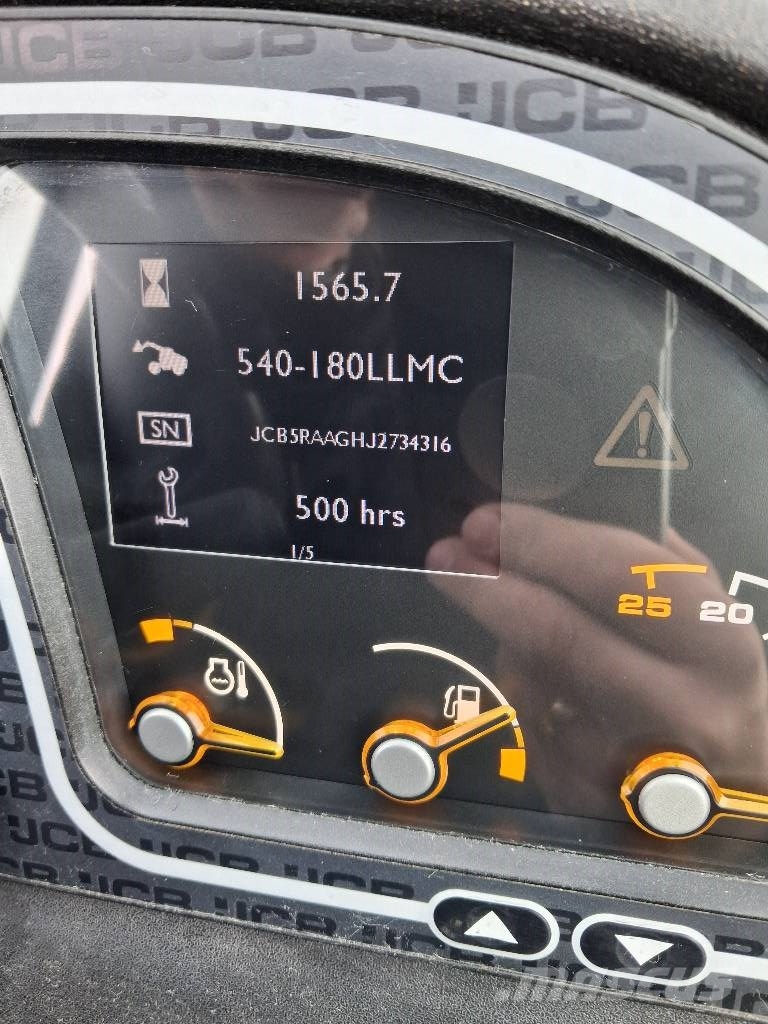 JCB 540-180 Hi Viz Телескопічні навантажувачі