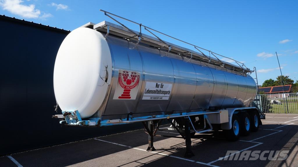 Pacton 3 axle food tank trailer 30.000ltr Полуприцепы-Цистерны