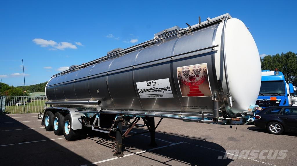 Pacton 3 axle food tank trailer 30.000ltr Полуприцепы-Цистерны
