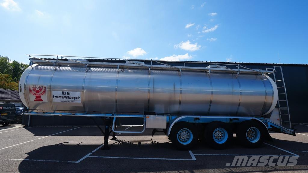 Pacton 3 axle food tank trailer 30.000ltr Полуприцепы-Цистерны