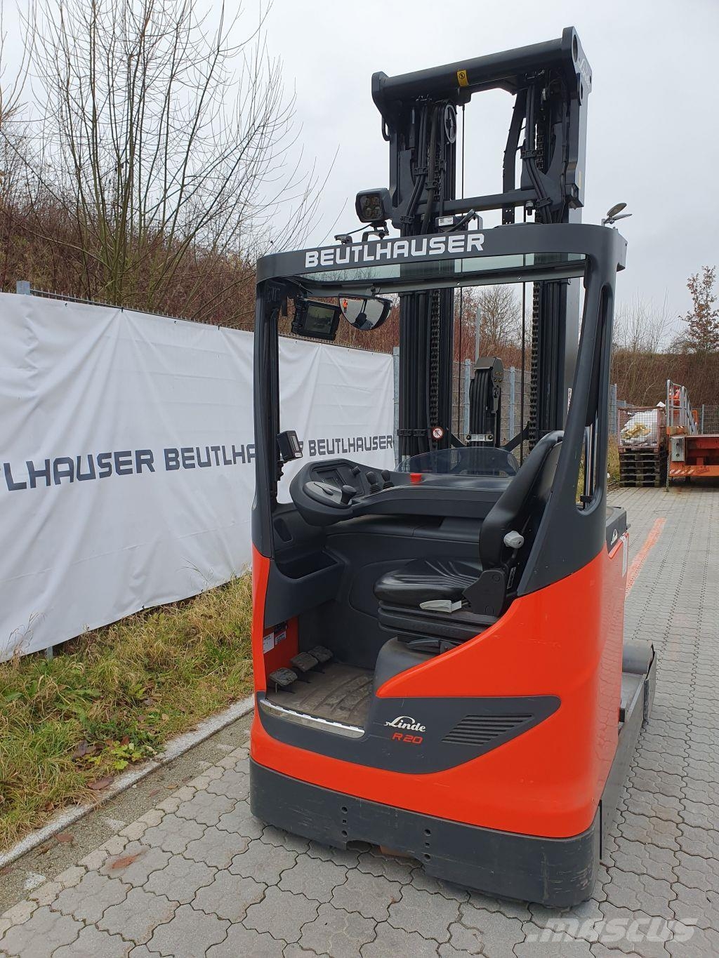 Linde R20HD Tolóoszlopos targonca