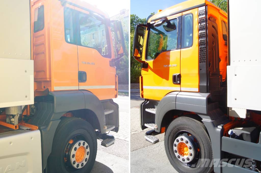 MAN TGS 26.320 BL 6x2-2 / MUT FAUN Rotopress / ZOELLER Atkritumu izvešanas transports