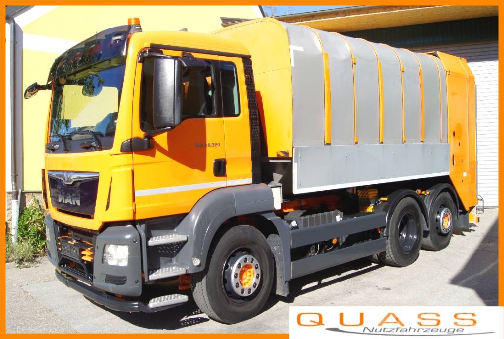 MAN TGS 26.320 BL 6x2-2 / MUT FAUN Rotopress / ZOELLER Atkritumu izvešanas transports