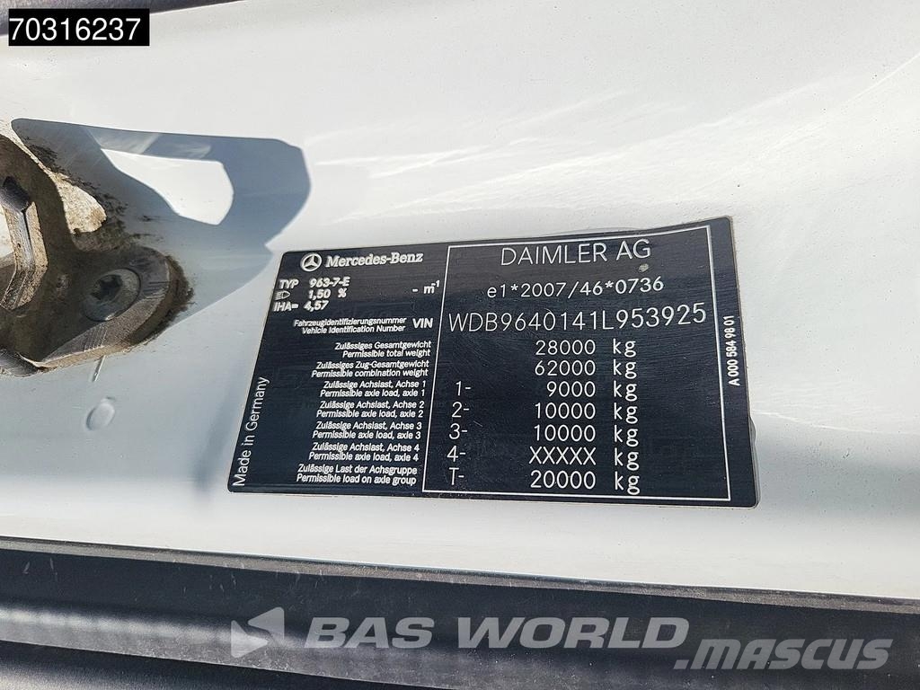 Mercedes-Benz Arocs 3342 6X4 SERMAC 5Z36 Concrete Pump Full Stee Beton pompaları