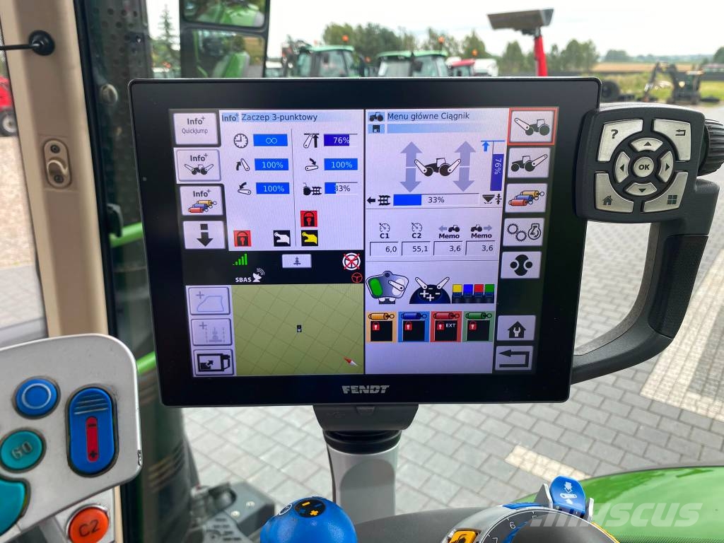 Fendt 718 Vario S4 Profi Plus الجرارات