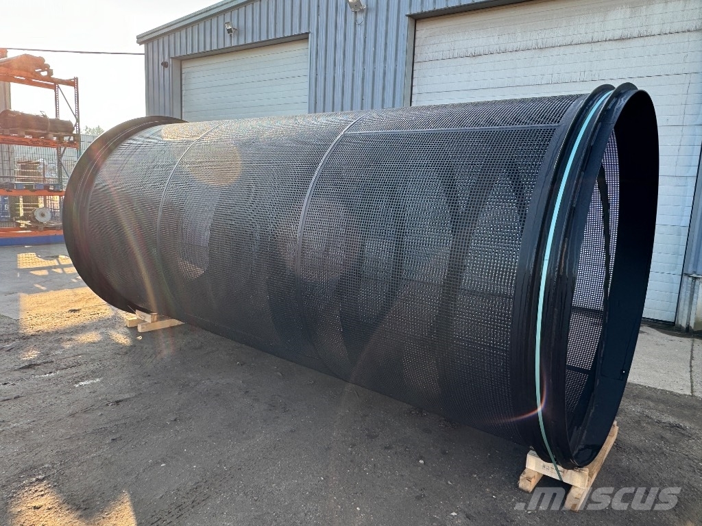 Terra Select T5/T50 10x10 mm zeeftrommel/siebtrommel/drumscreen Tromler
