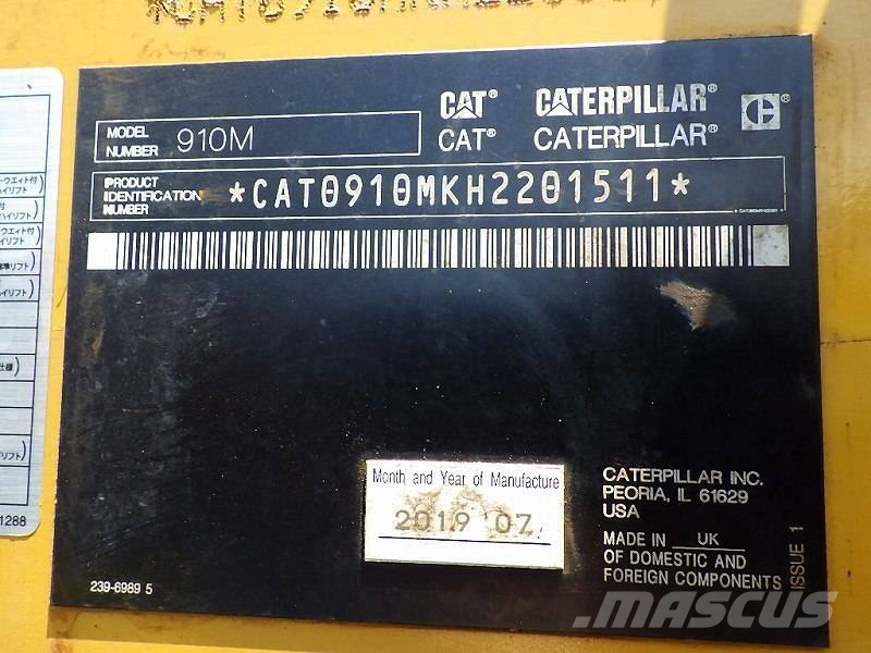 CAT 910M 輪胎式裝載機