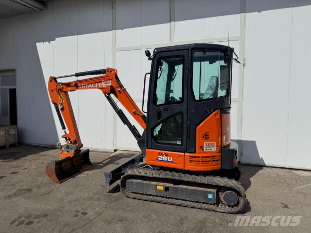 Hitachi ZX 26 U-6 Miniescavadeiras < 7t (Mini escavadeiras)