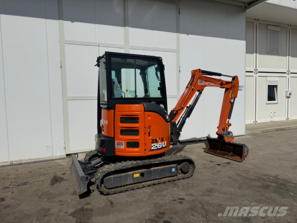 Hitachi ZX 26 U-6 Miniescavadeiras < 7t (Mini escavadeiras)