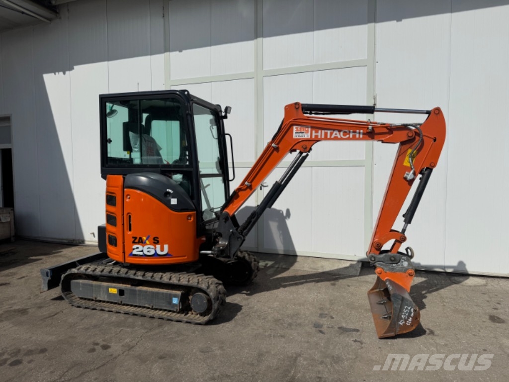 Hitachi ZX 26 U-6 Miniescavadeiras < 7t (Mini escavadeiras)