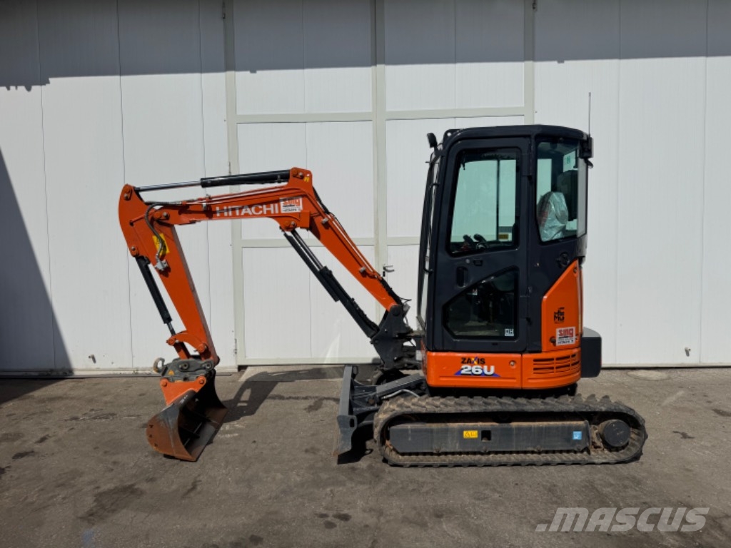 Hitachi ZX 26 U-6 Miniescavadeiras < 7t (Mini escavadeiras)